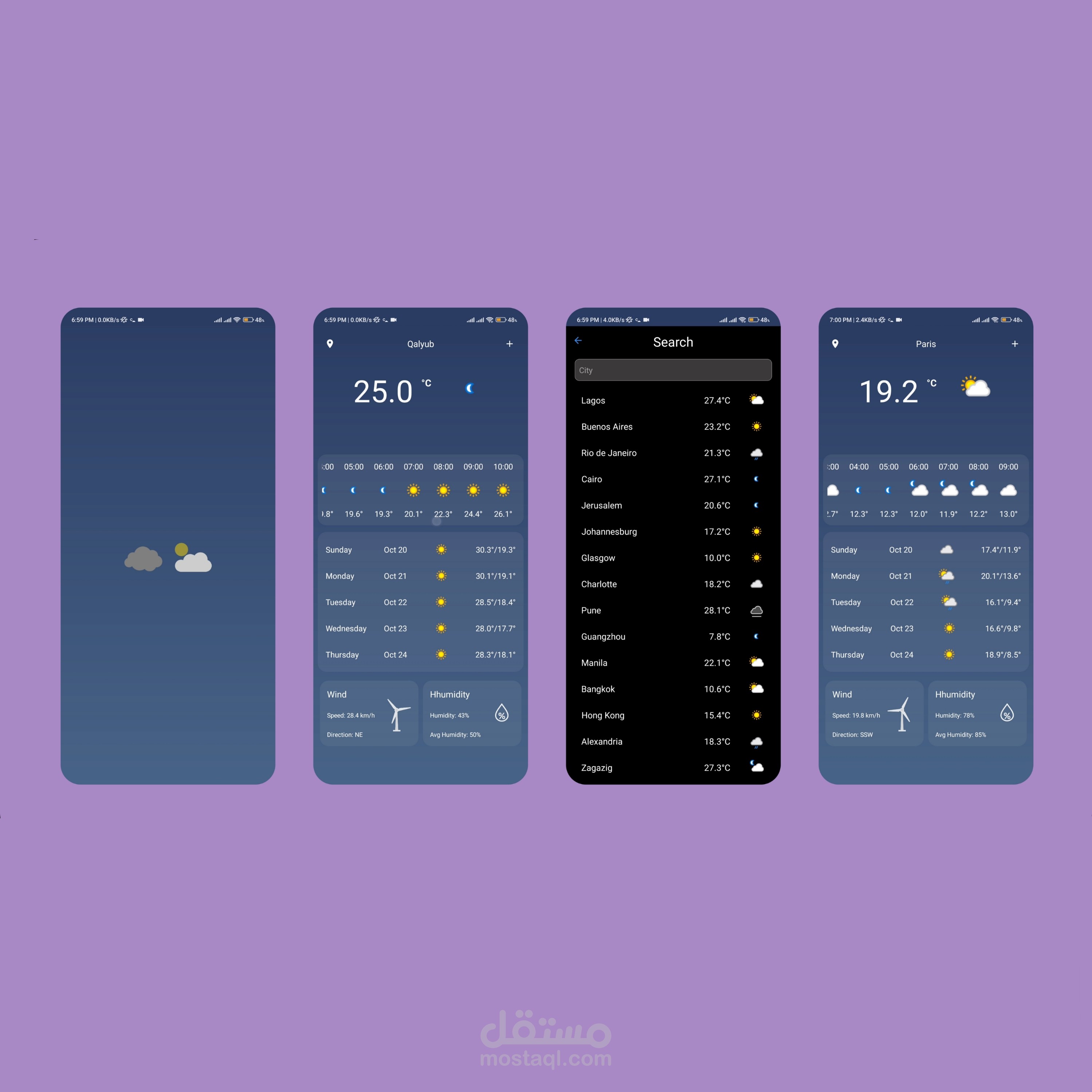 Real-Time Location-Based Android Weather App
