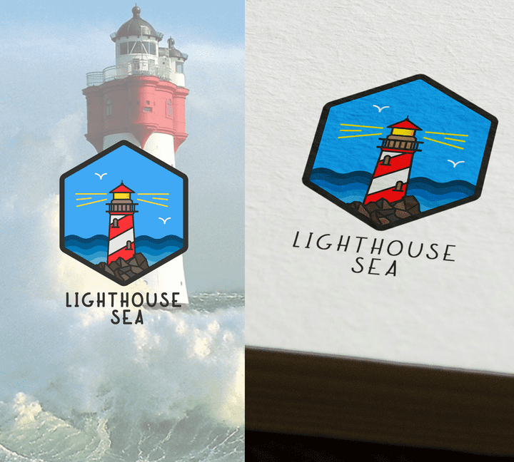 LIGHTHOUSE SEA LOGO  - تصميم شعار