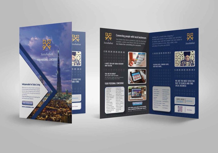 See Dubai-Brochure design