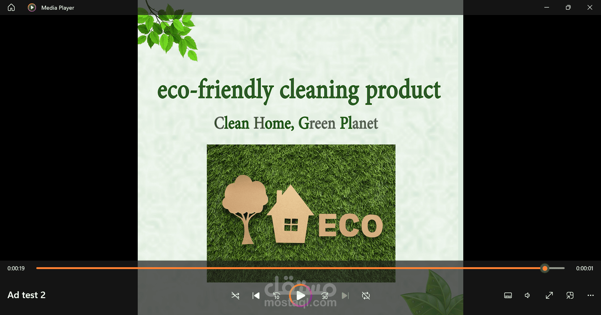 Eco-Friendly Cleaning Products Promo