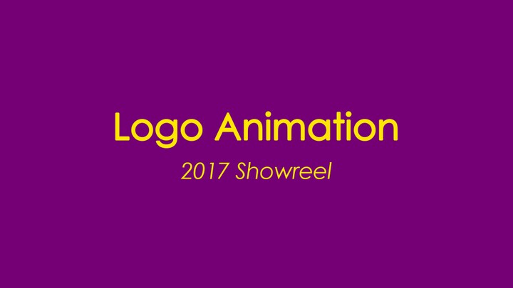 مجموعة من Logo Animation