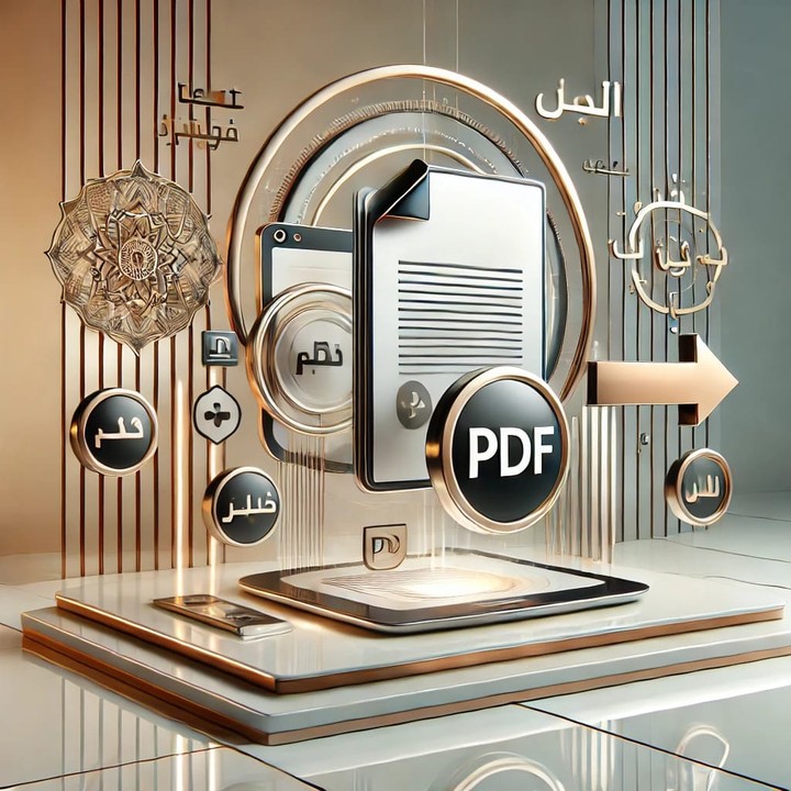 تحويل احترافي للنصوص والصور إلى ملفات PDF بجودة عالية