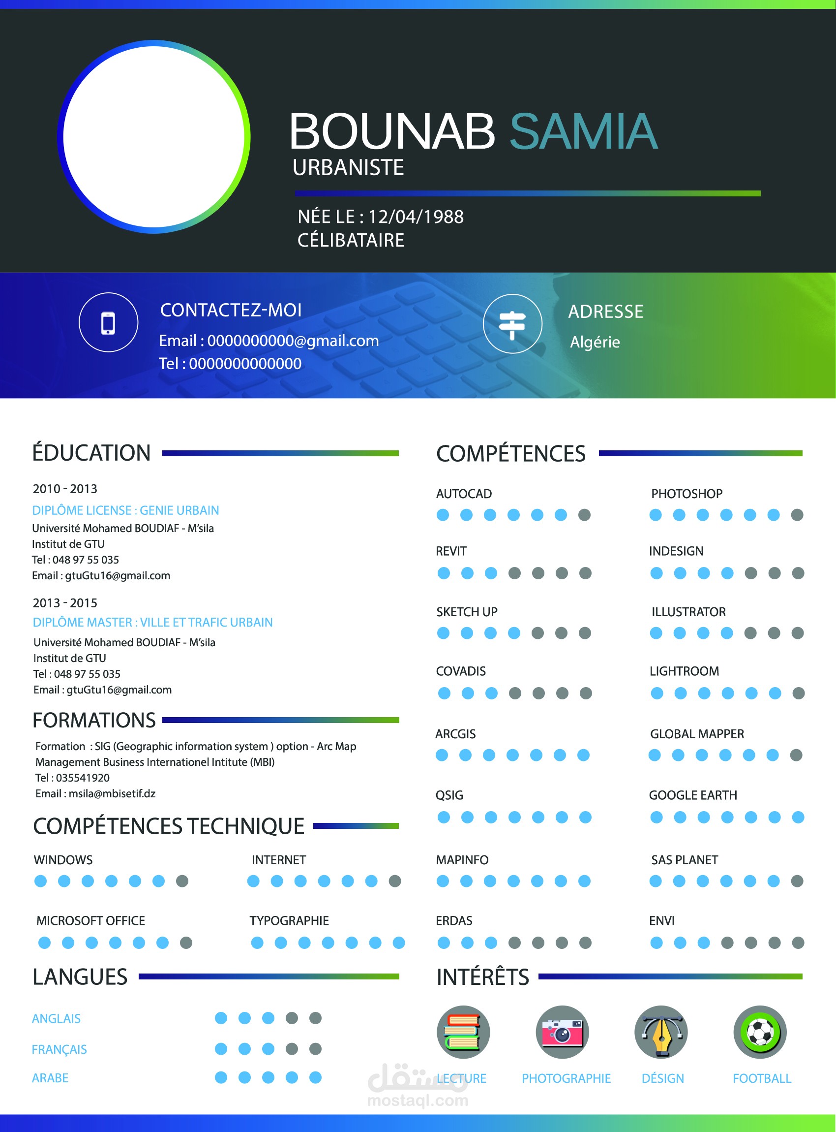 سيرة ذاتية CV