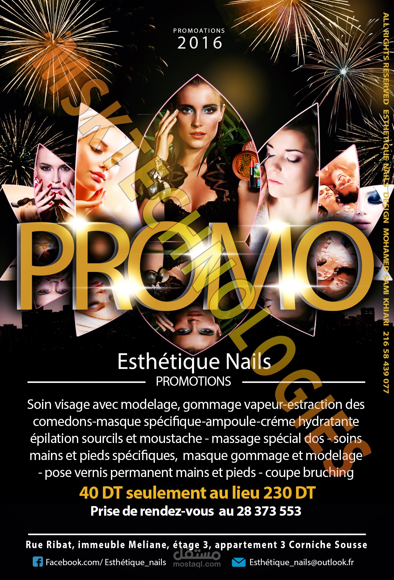 Flyer Esthétique Nails 2016