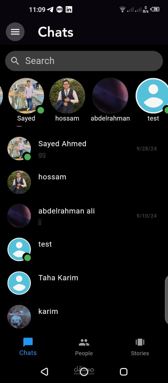social & chat app