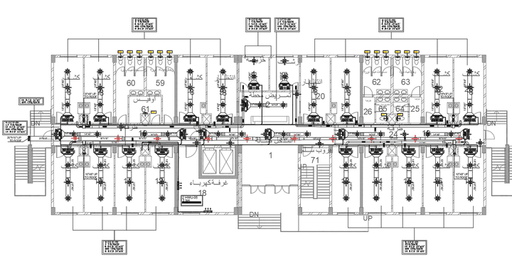 CLINICAL BUILDINGS HVAC VRF SYSTEM & FIRE FIGHTING DESIGN