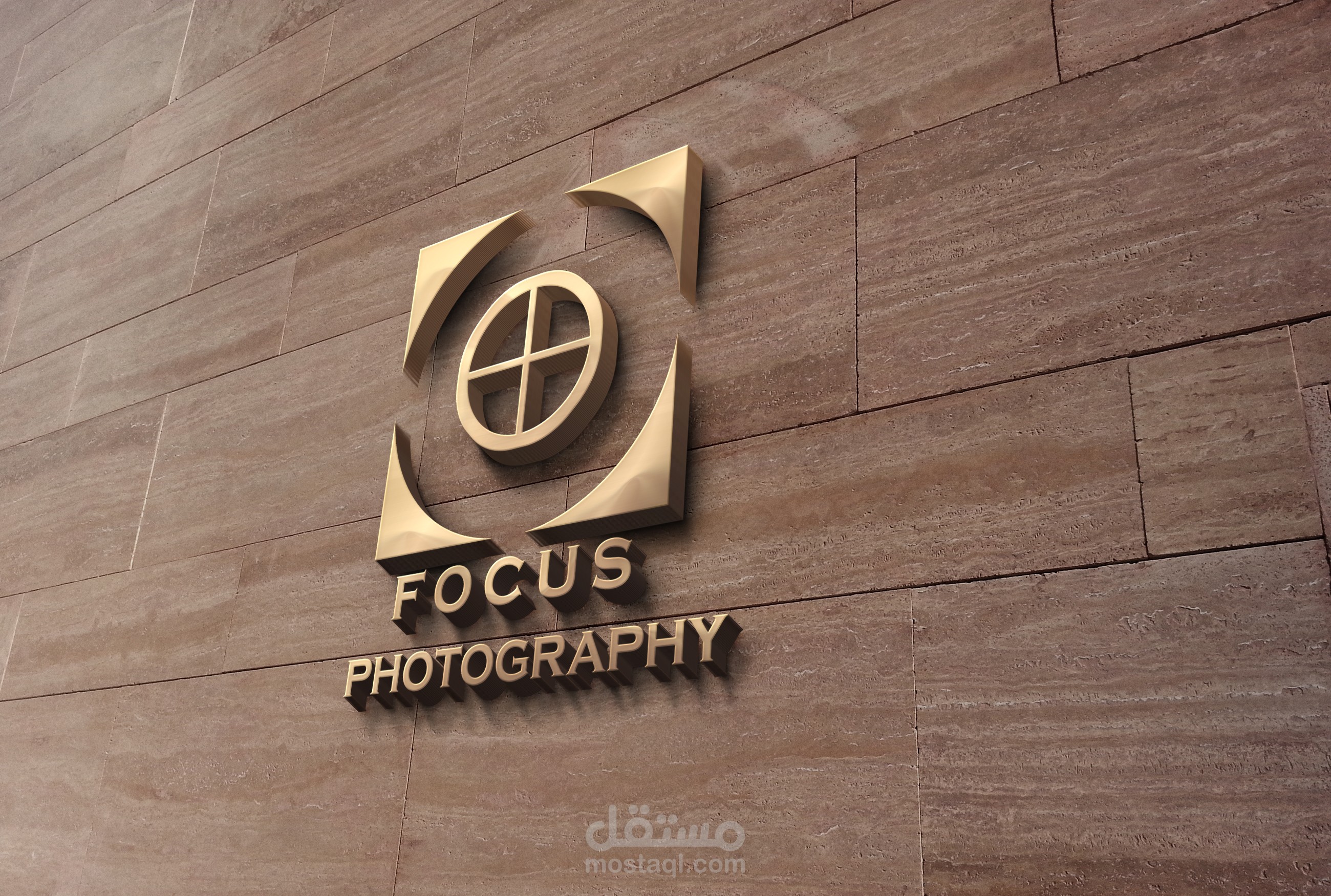 تصميم لوجو لمركز تصوير يدعى FOCUS