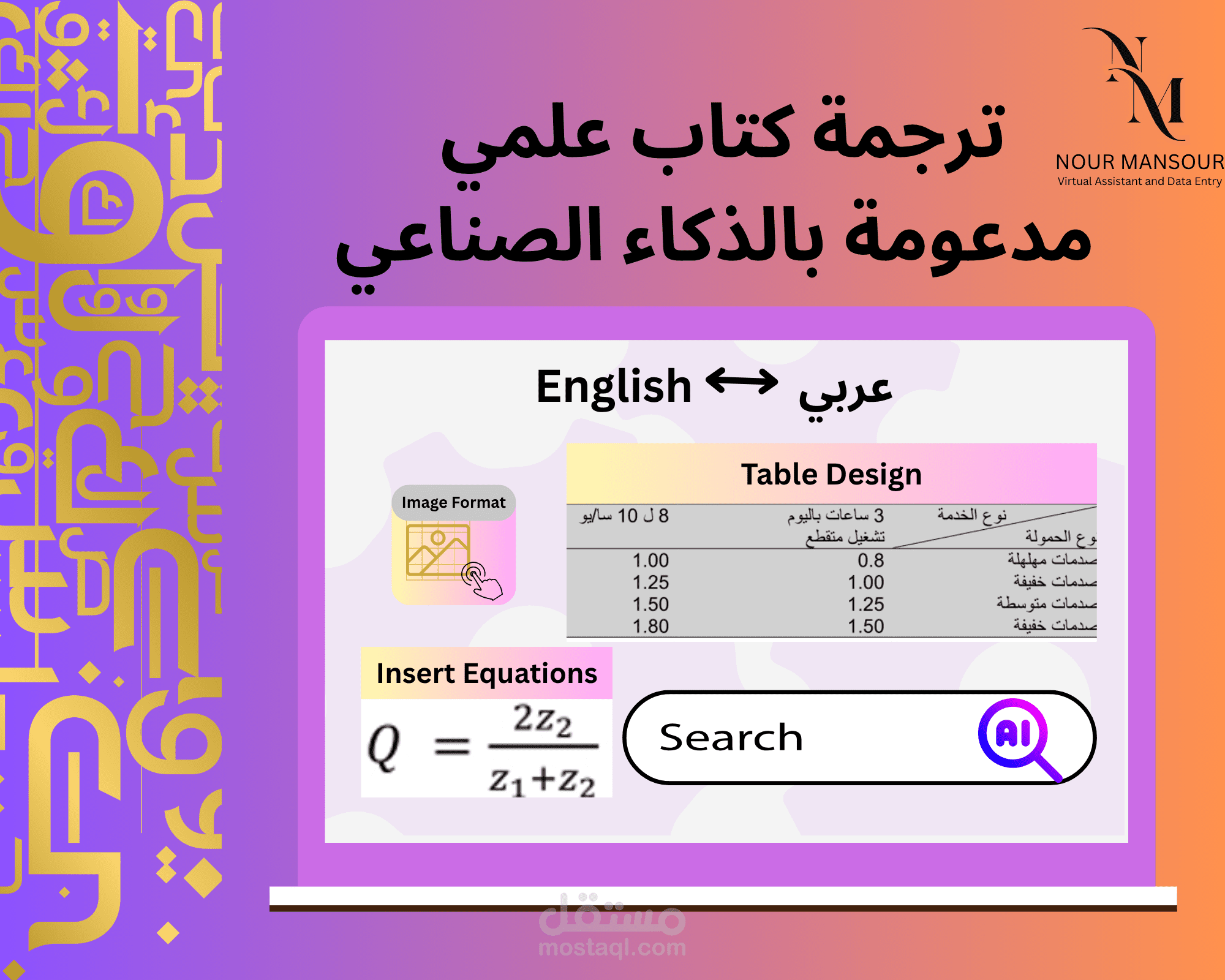 ترجمة كتاب علمي مدعومة بالذكاء الصناعي