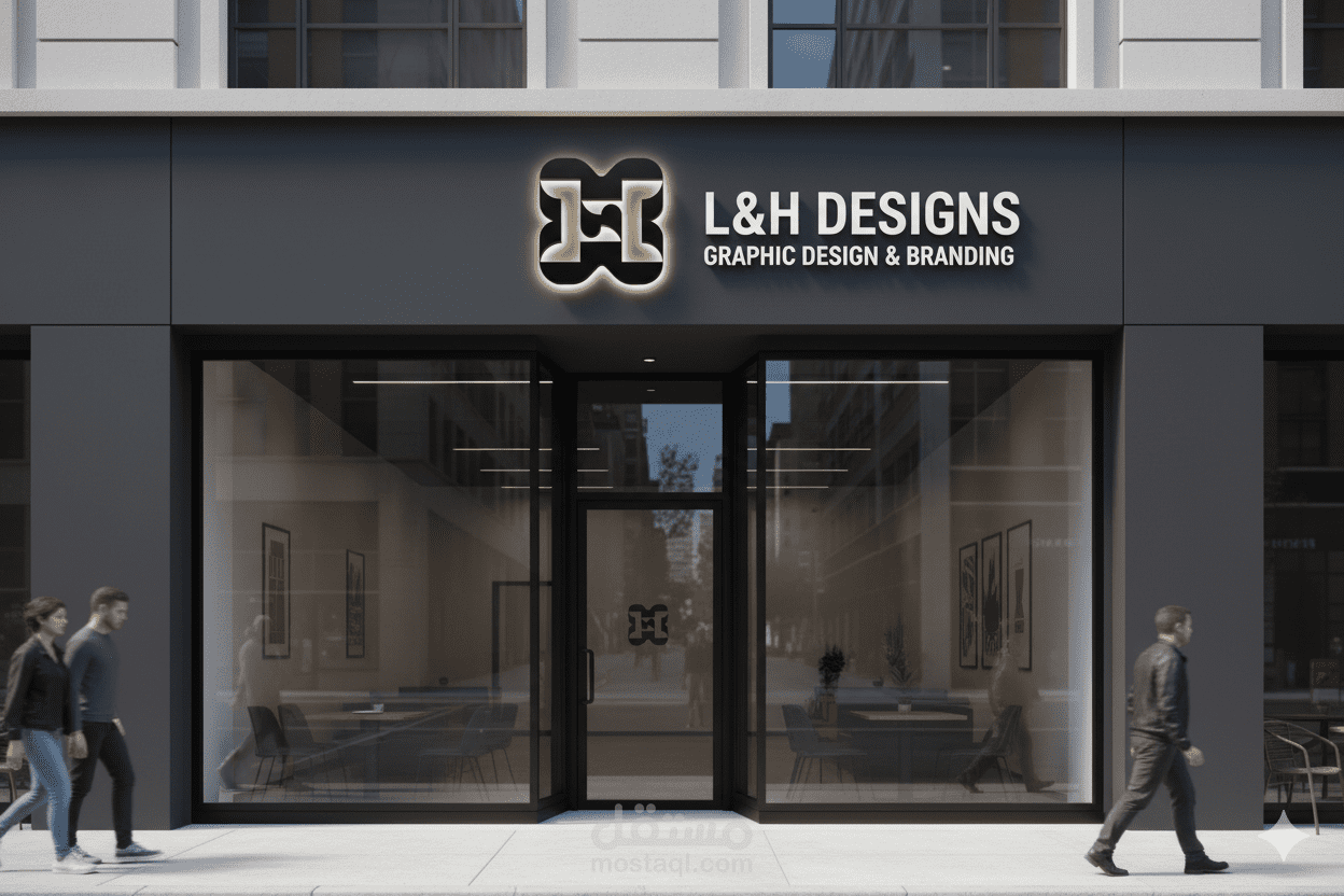 LH or SH logo