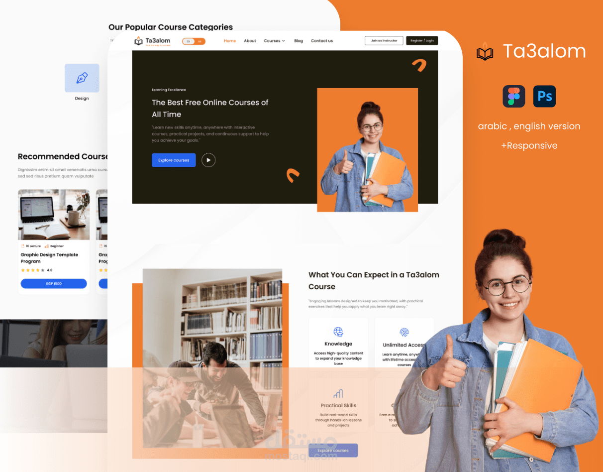 E-Learning Website