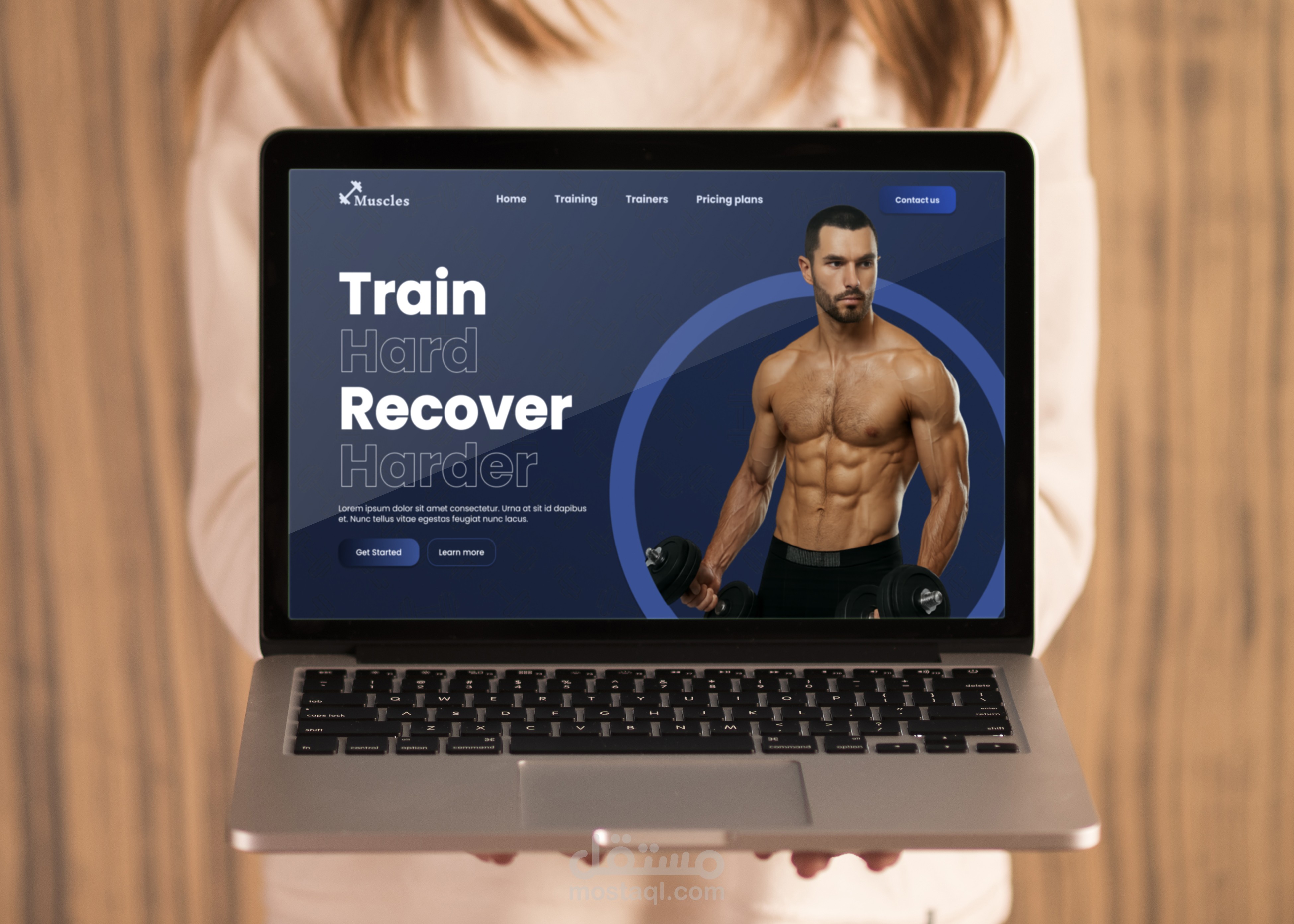 صفحة هبوط جيم رياضي