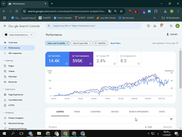 ربط Google AnalyticsوGoogle Search Consoleبالموقع