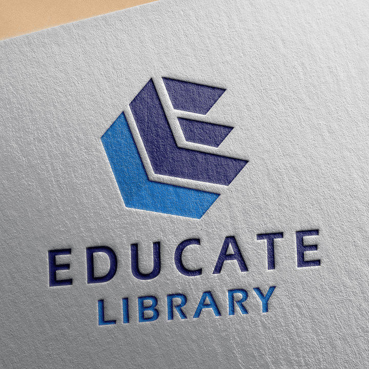 تصميم شعار لمكتبة "Educate Library"
