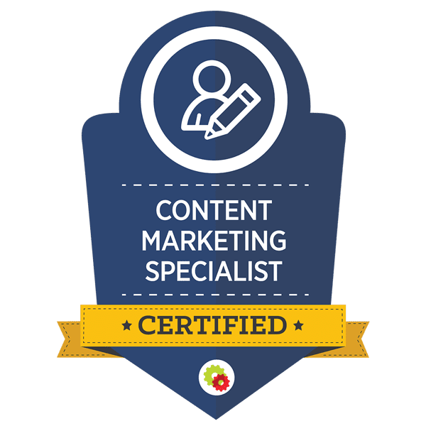 Certified Content Marketing Specialist