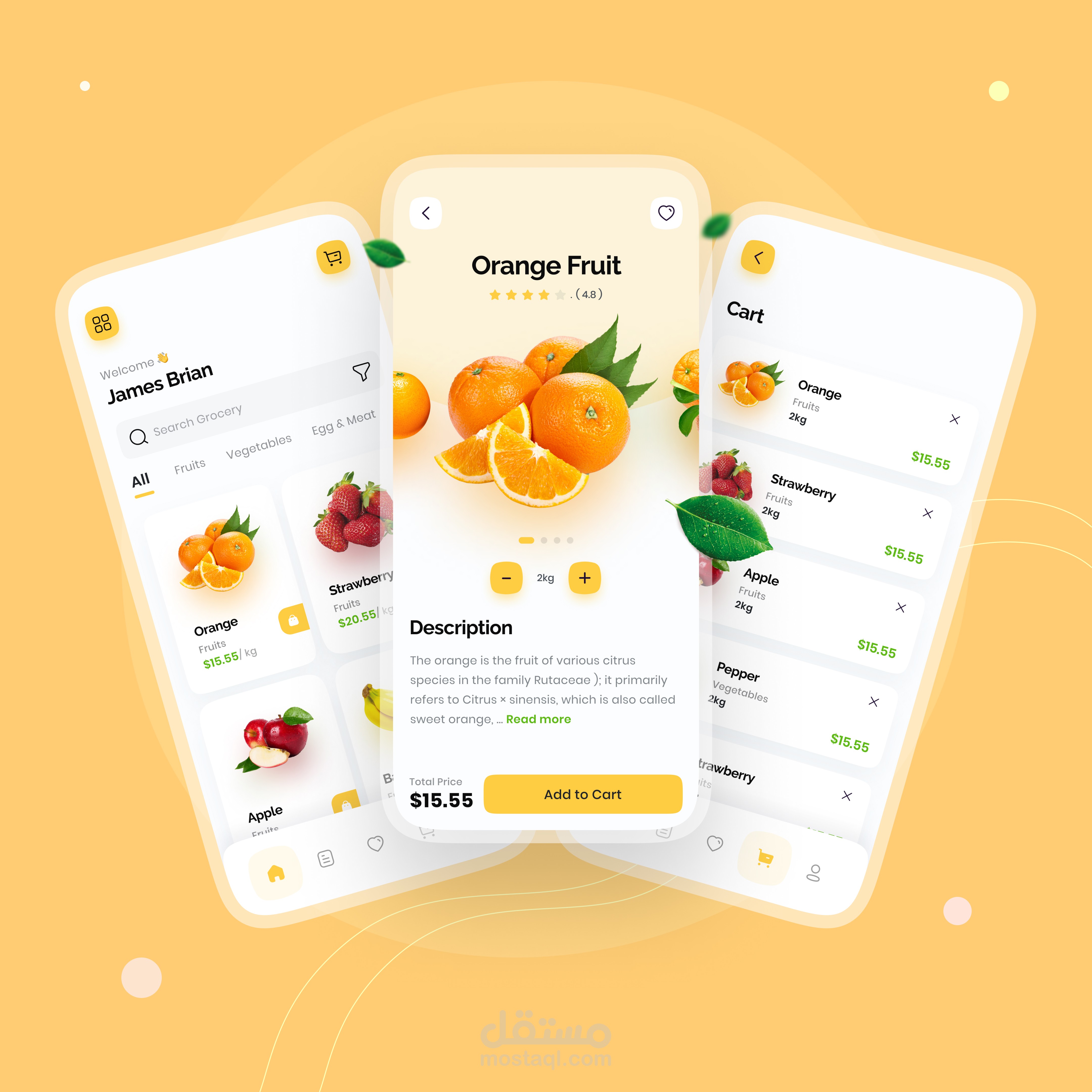 Grocery App UI Design