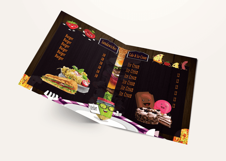 Restaurant menu - تصميم قائمه اسعار