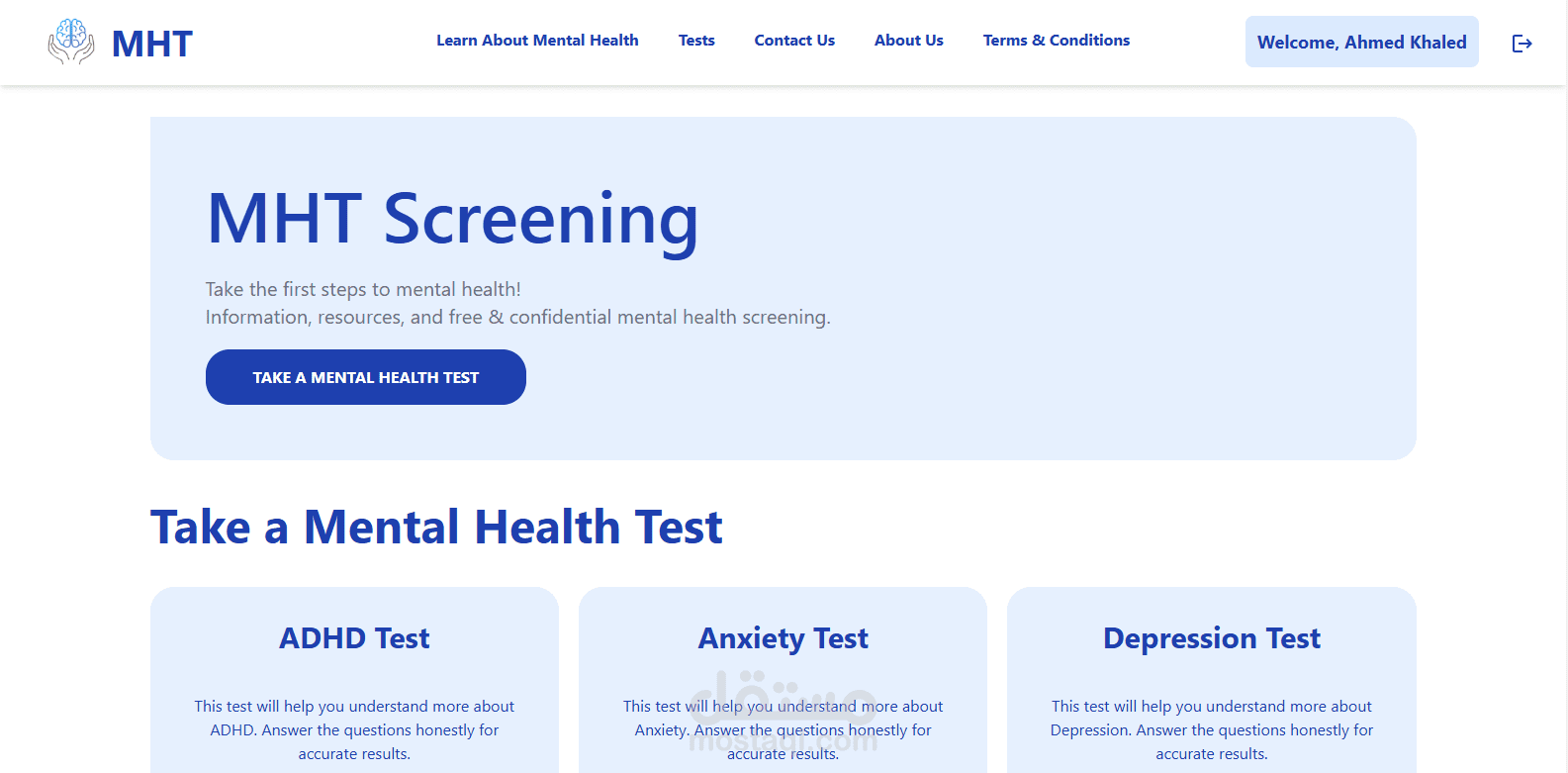 Mental Health Tests