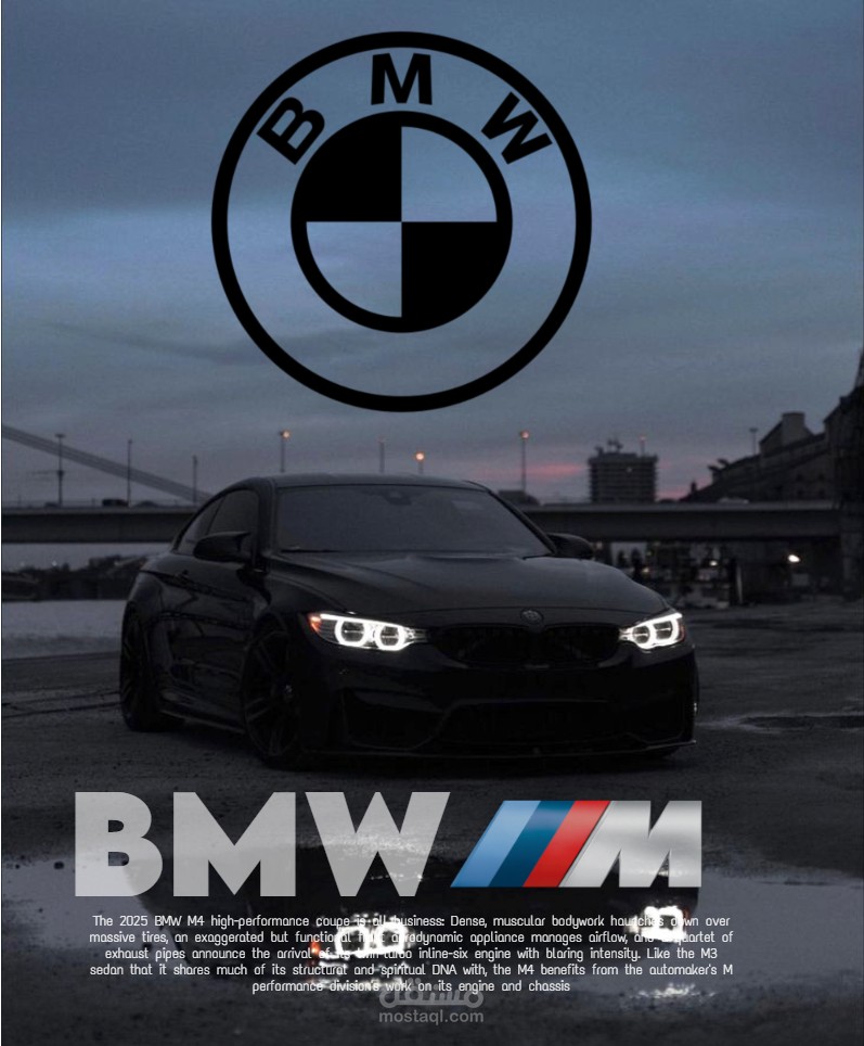 تصميم بوستر سيارة BMW M4