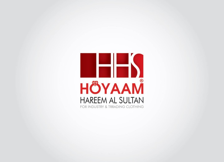 تصميم شعار شركة HOYAAM HAREEM AL SULTAN للألبسة في تركيا