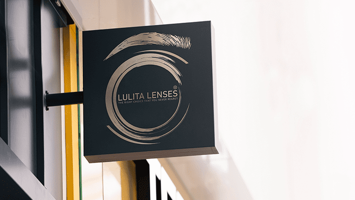 تصميم شعار شركة LULITA LENSES للعدسات اللاصقة في هولندا