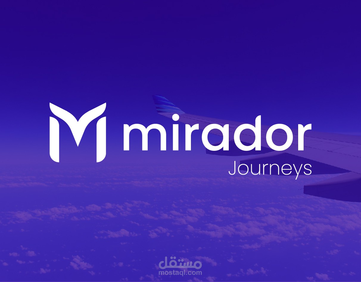 mirador : هوية بصرية لوكالة سياحية