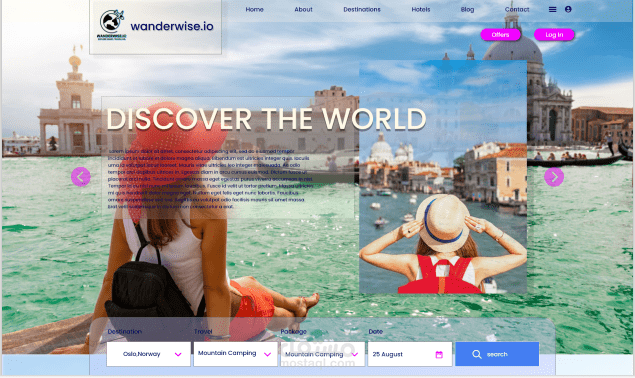 Travel Website