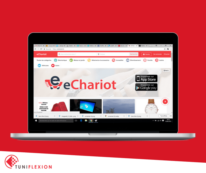 eChariot بوابة متخصصة في نشر الإعلانات المبوبة المجانية