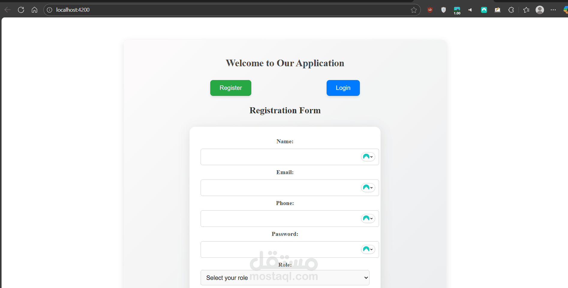 Containerized Delivery Management System