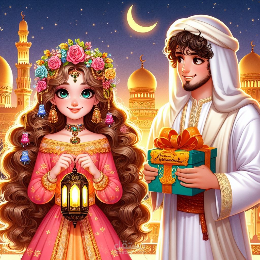 تصميم كارت تهنئة بقدوم شهر رمضان