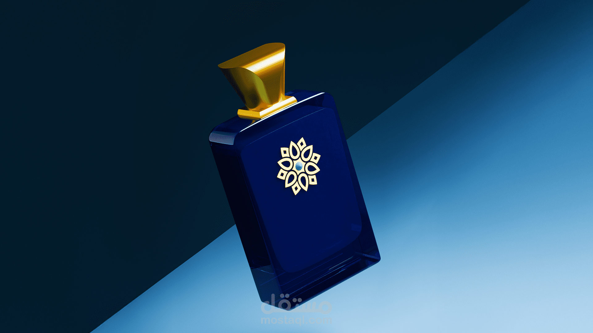 Ethereal Essence-3D Perfume Bottle Design