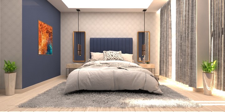 تصميم غرفة نوم شباب في الرياض