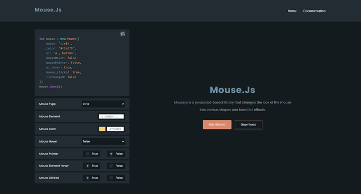 Mouse.Js - JavaScript Plugin