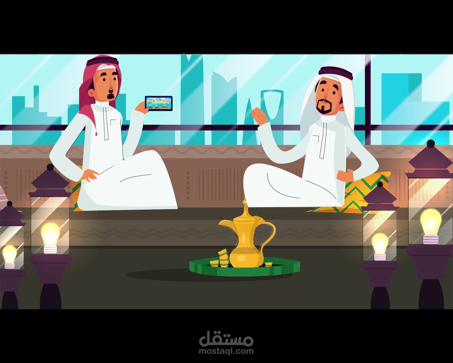 موشن جرافيك عالم انس