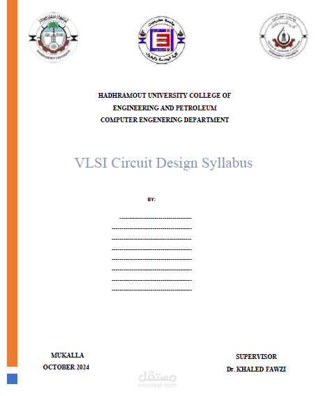 VLSI Circuit Design Syllabus