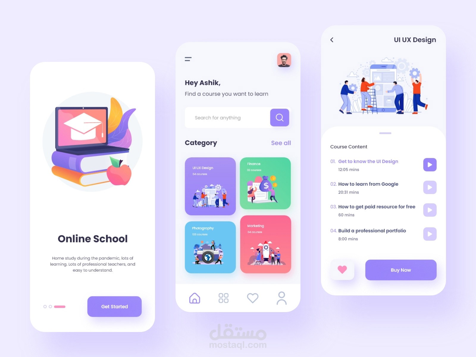 Educational App (Flutter)