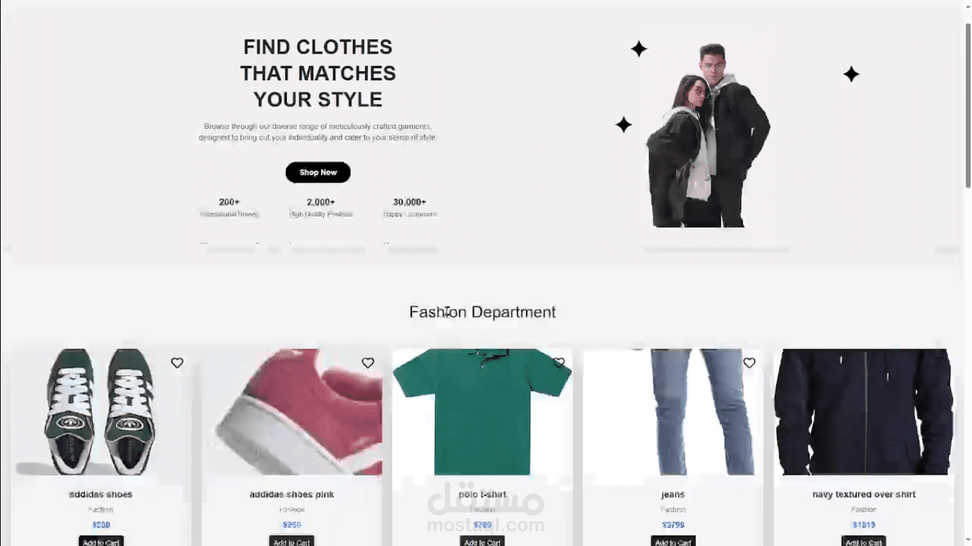 e-commerce react-project