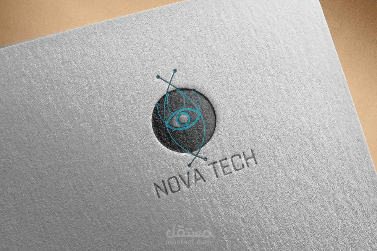 تصميم شعار Nova Tech