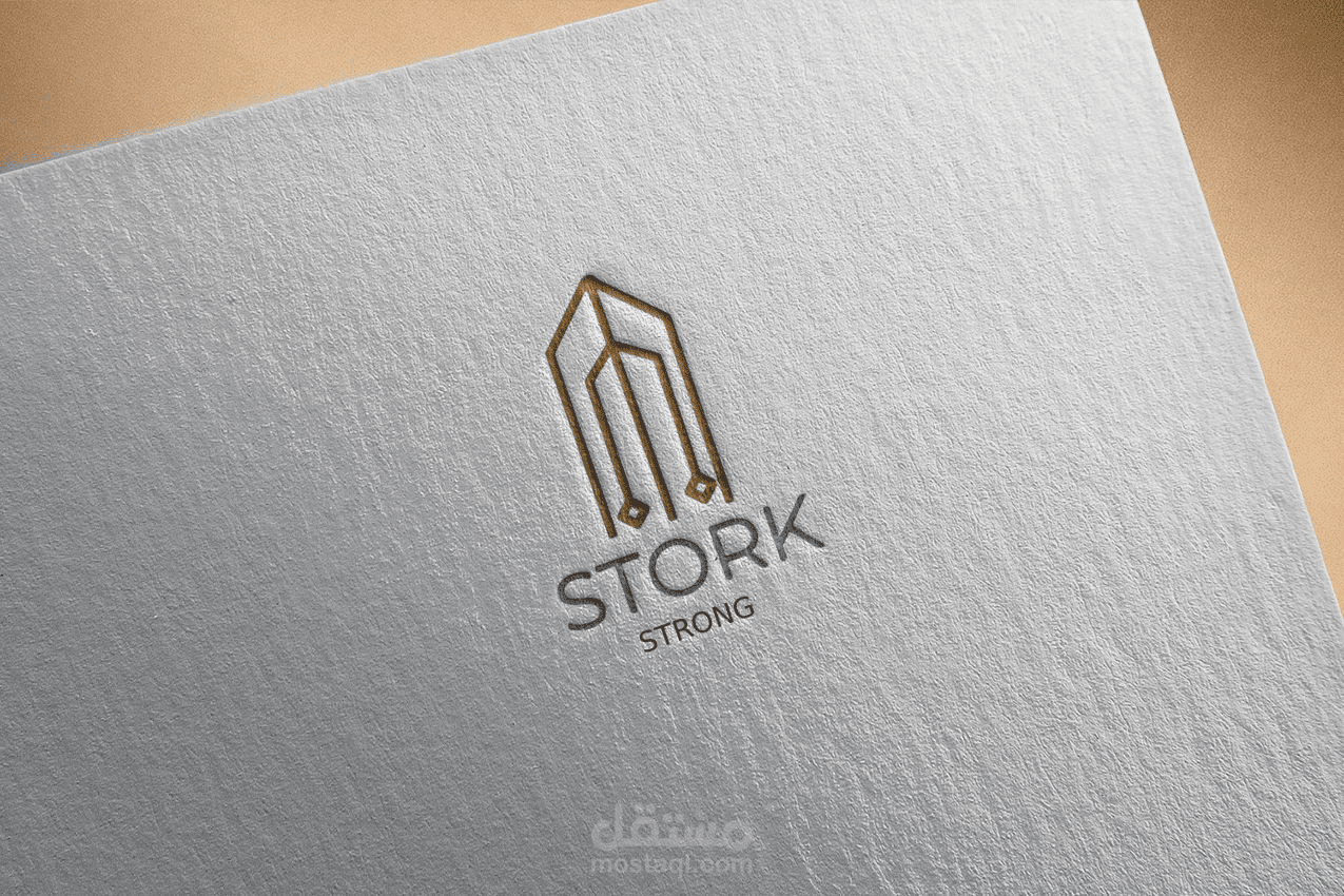 تصميم شعار STORK