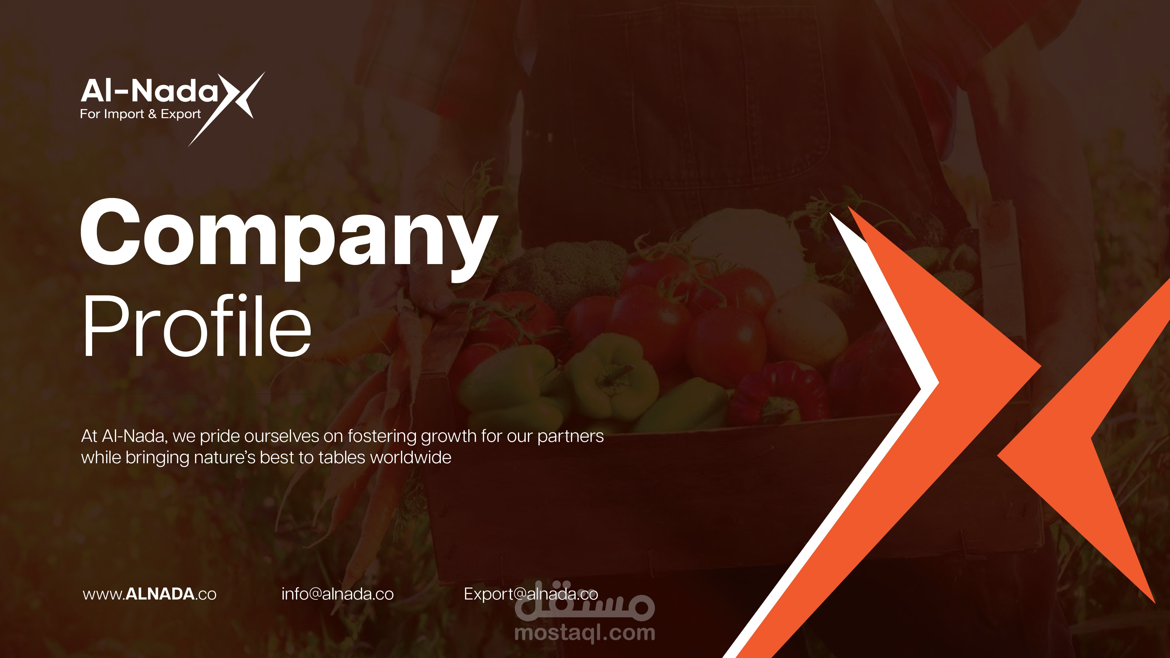 Al-Nada Company Profile - Presentation