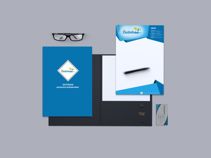 Business card and letterhead