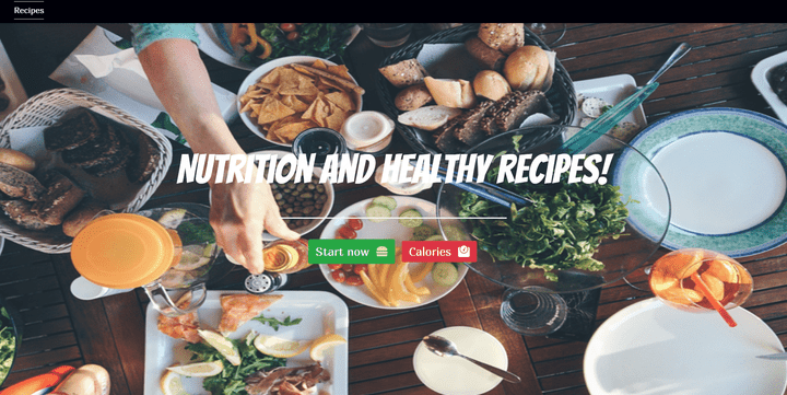 global website of nutrition recipes