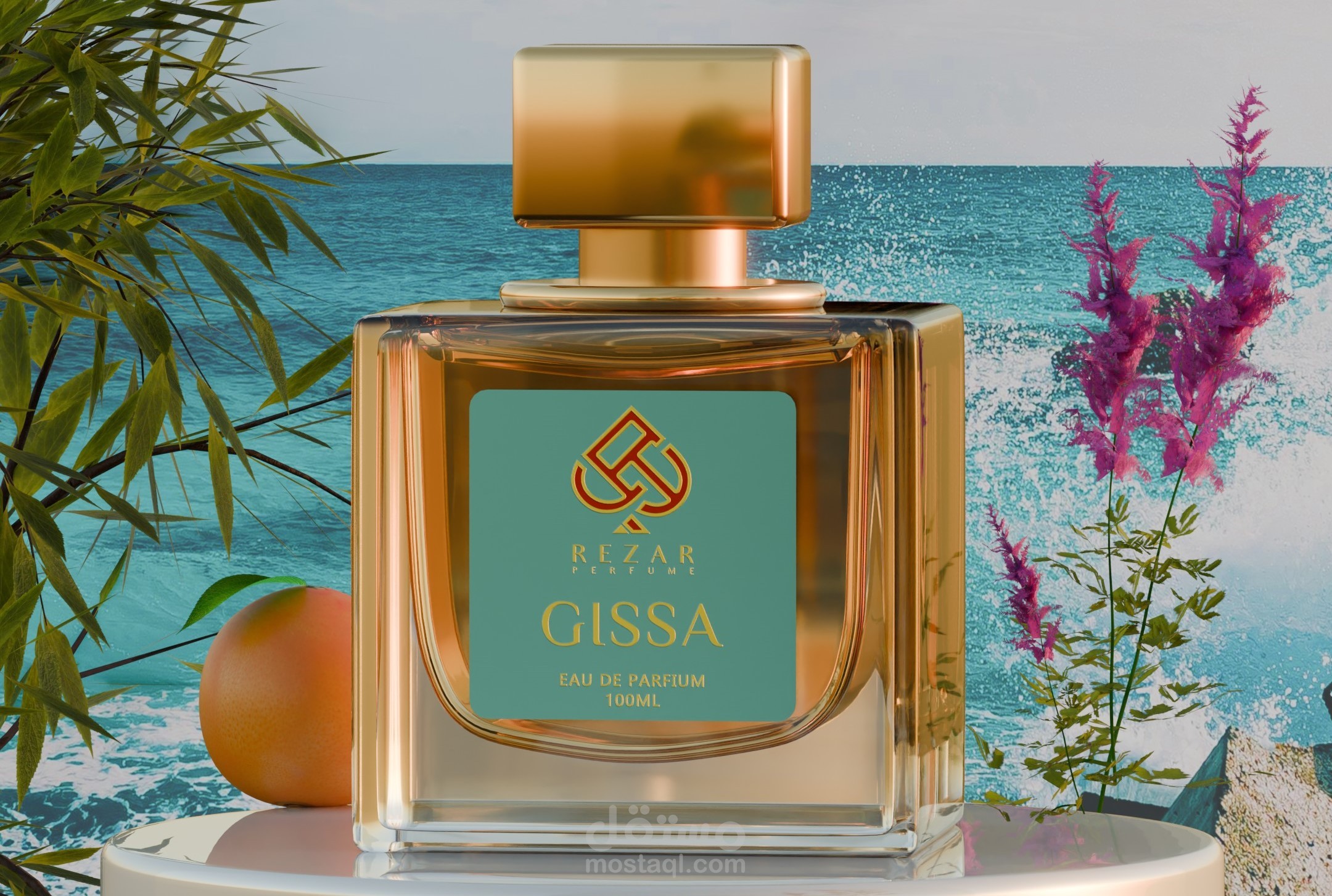 High-End 3D Perfume Visualization & Cinematic Animation