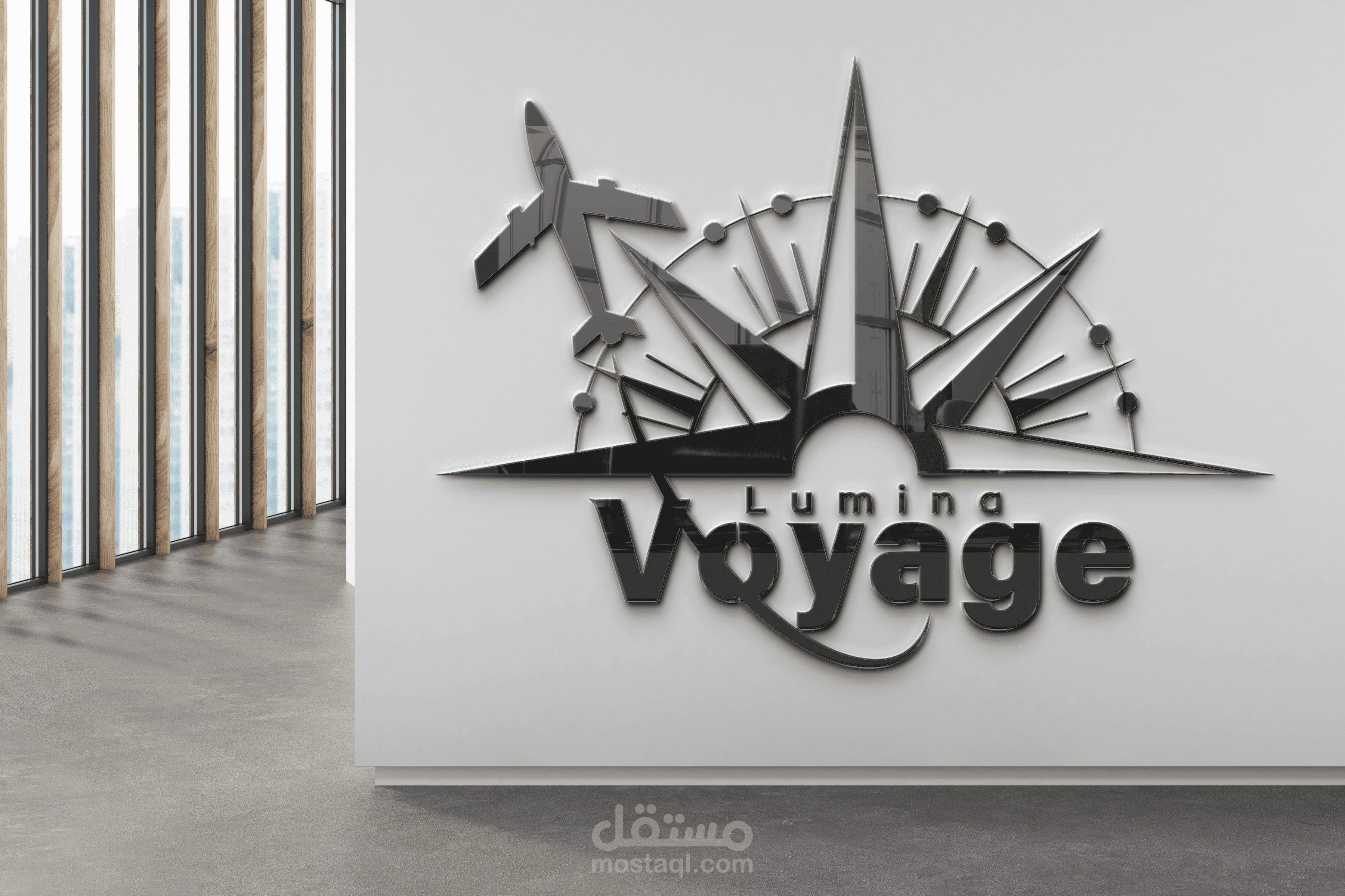 تصميم لوجو لشركة V . I