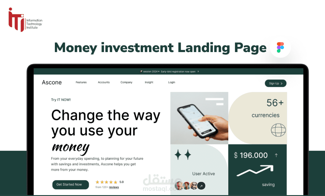 landing page