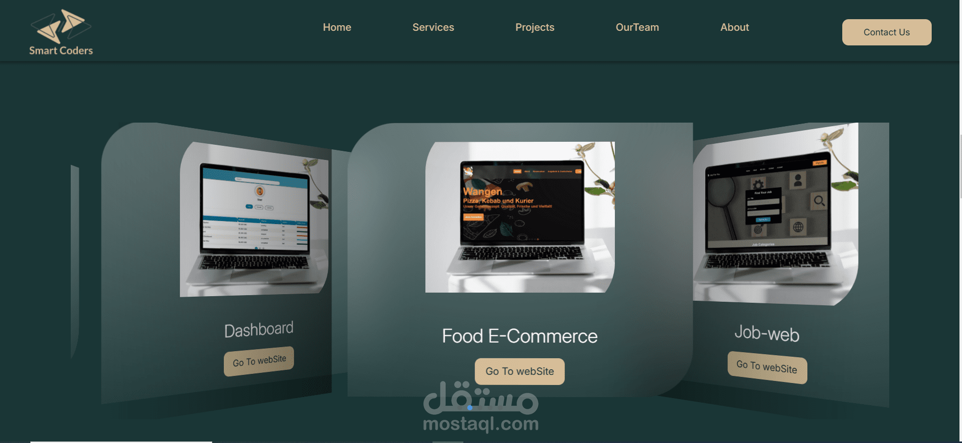 Landing page