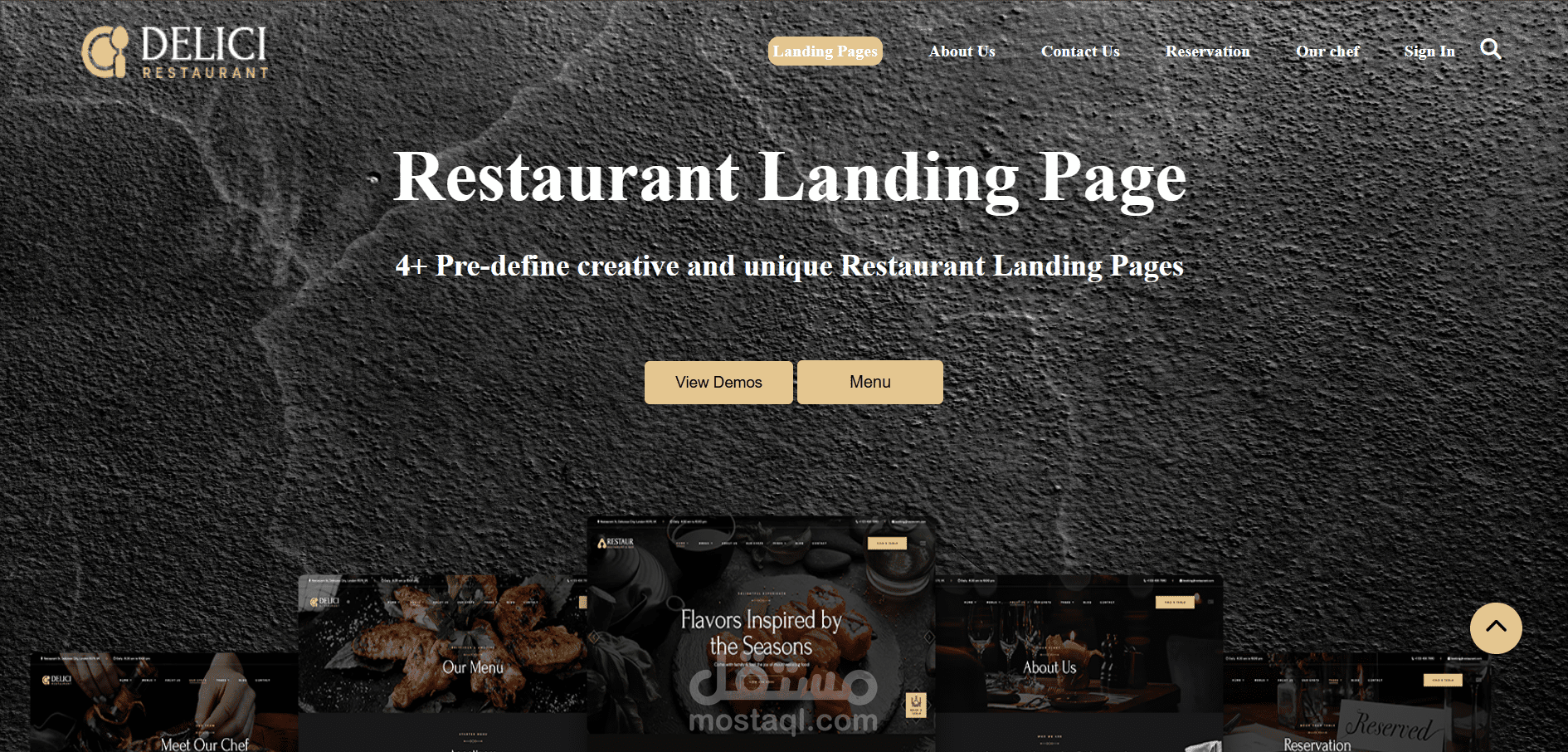 Restaurant Web Page