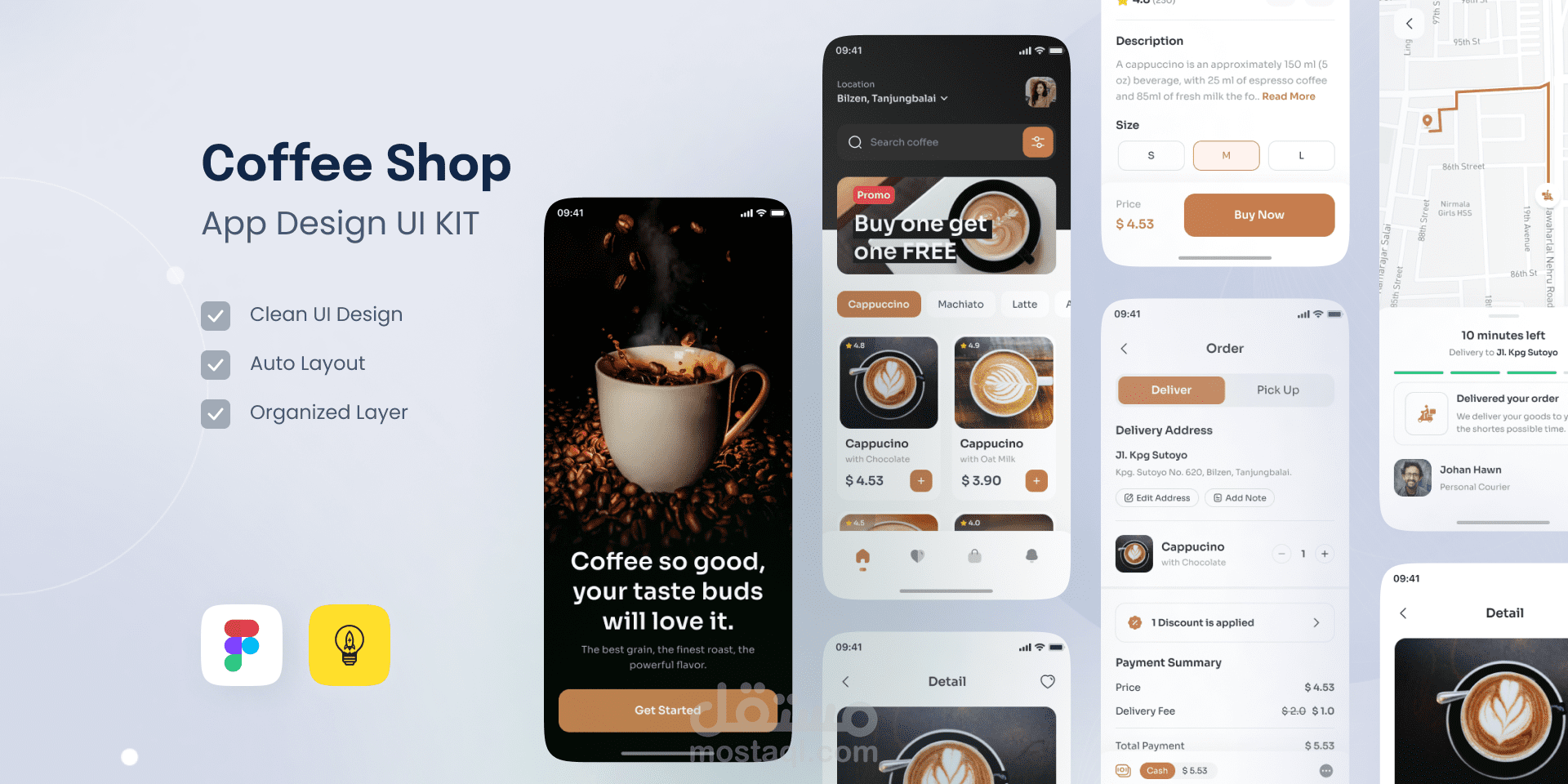 Coffee Shop Mobile App Design