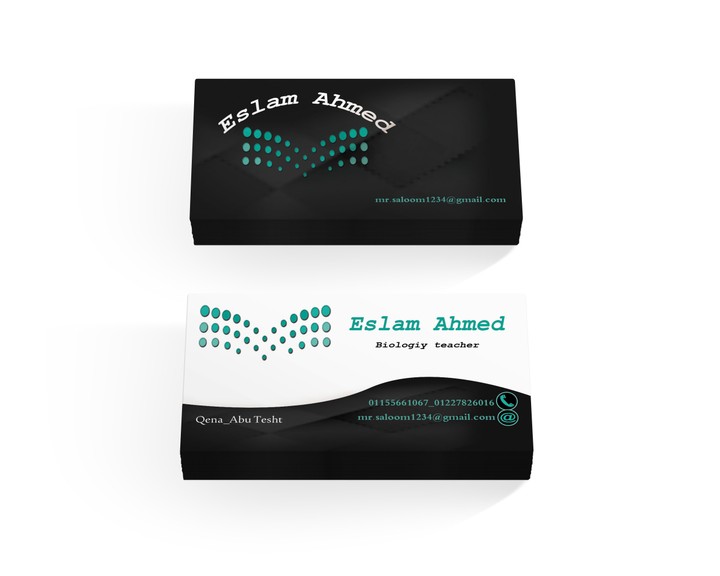 moke up business card