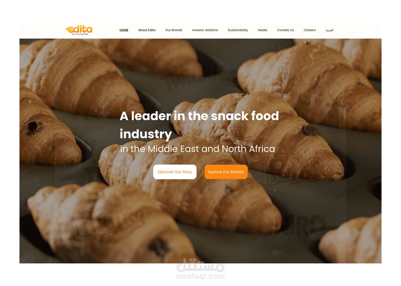 Edita Website Redesign