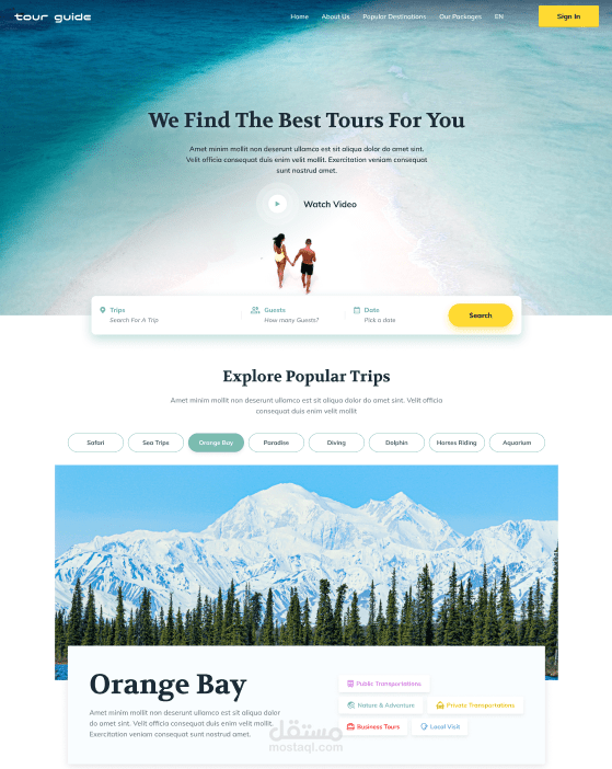 Tourism Booking & Management Platform